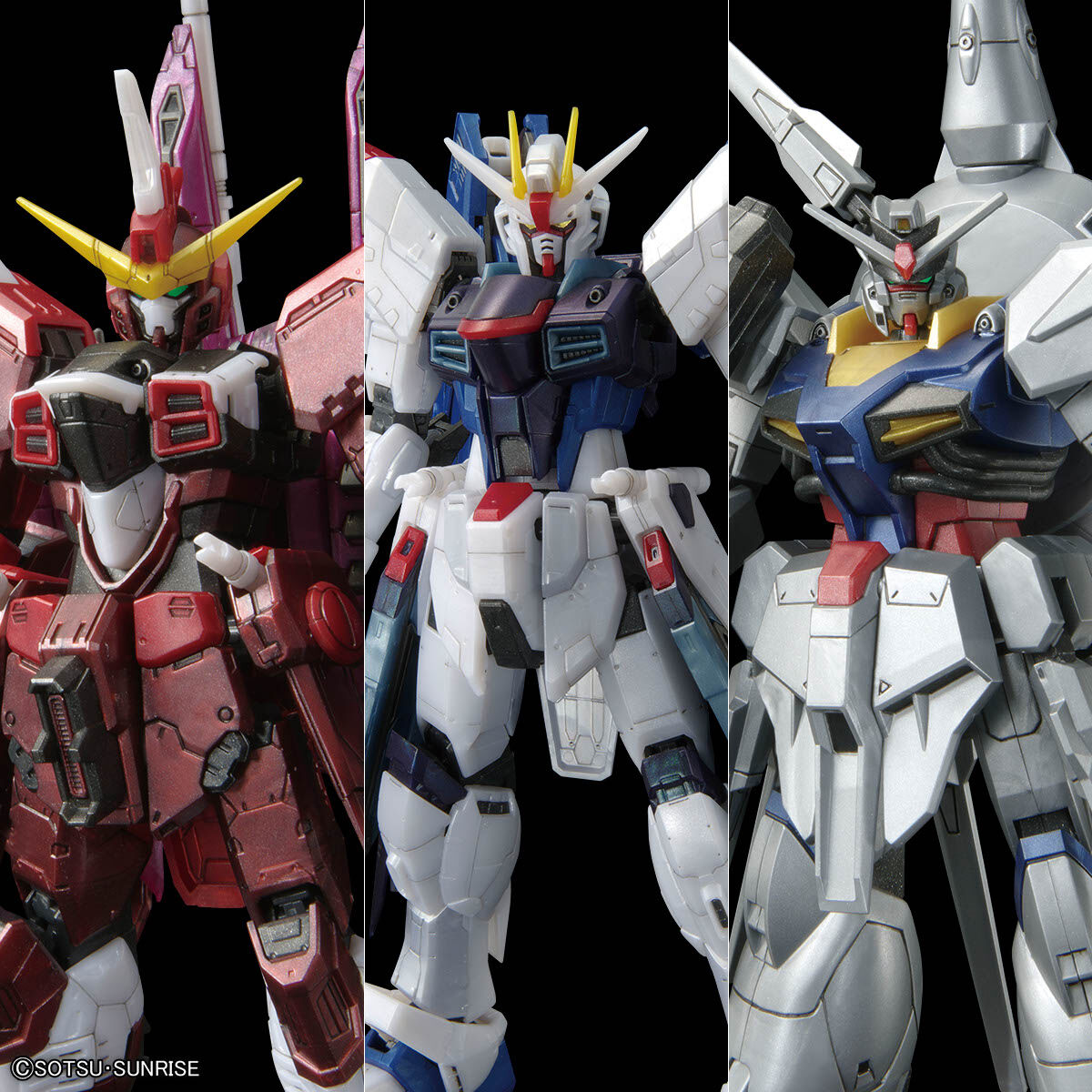 Mobile Suit Gundam SEED 20th Anniversary MS Set (Metallic)
