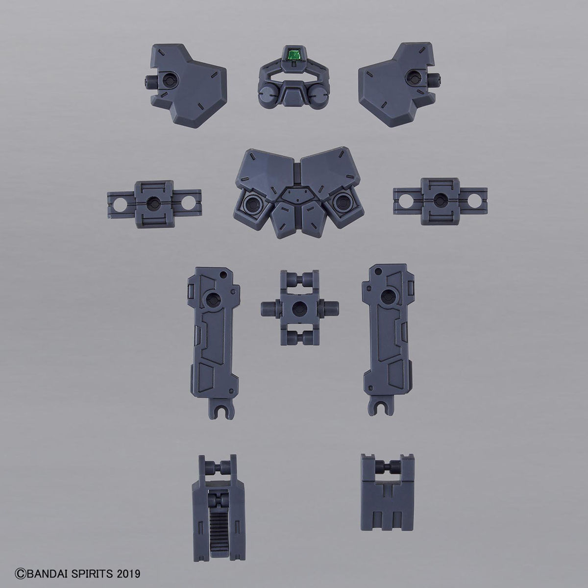 30MM 1/144 Option Armor for Base Attack (Rabiot Exclusive/Dark Gray)