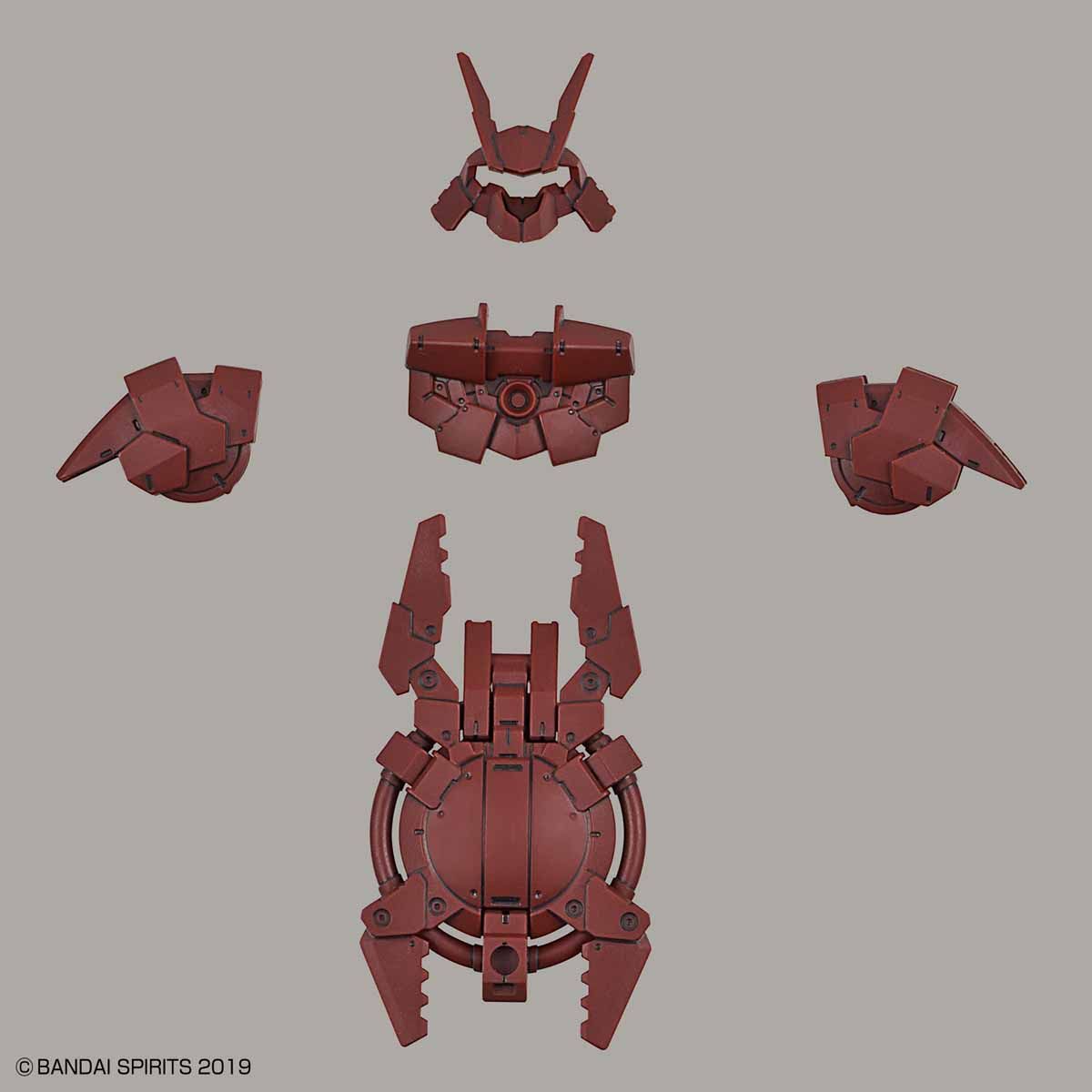 30MM 1/144 Option Armor for Close Fighting (Portanova Exclusive/Dark Red)