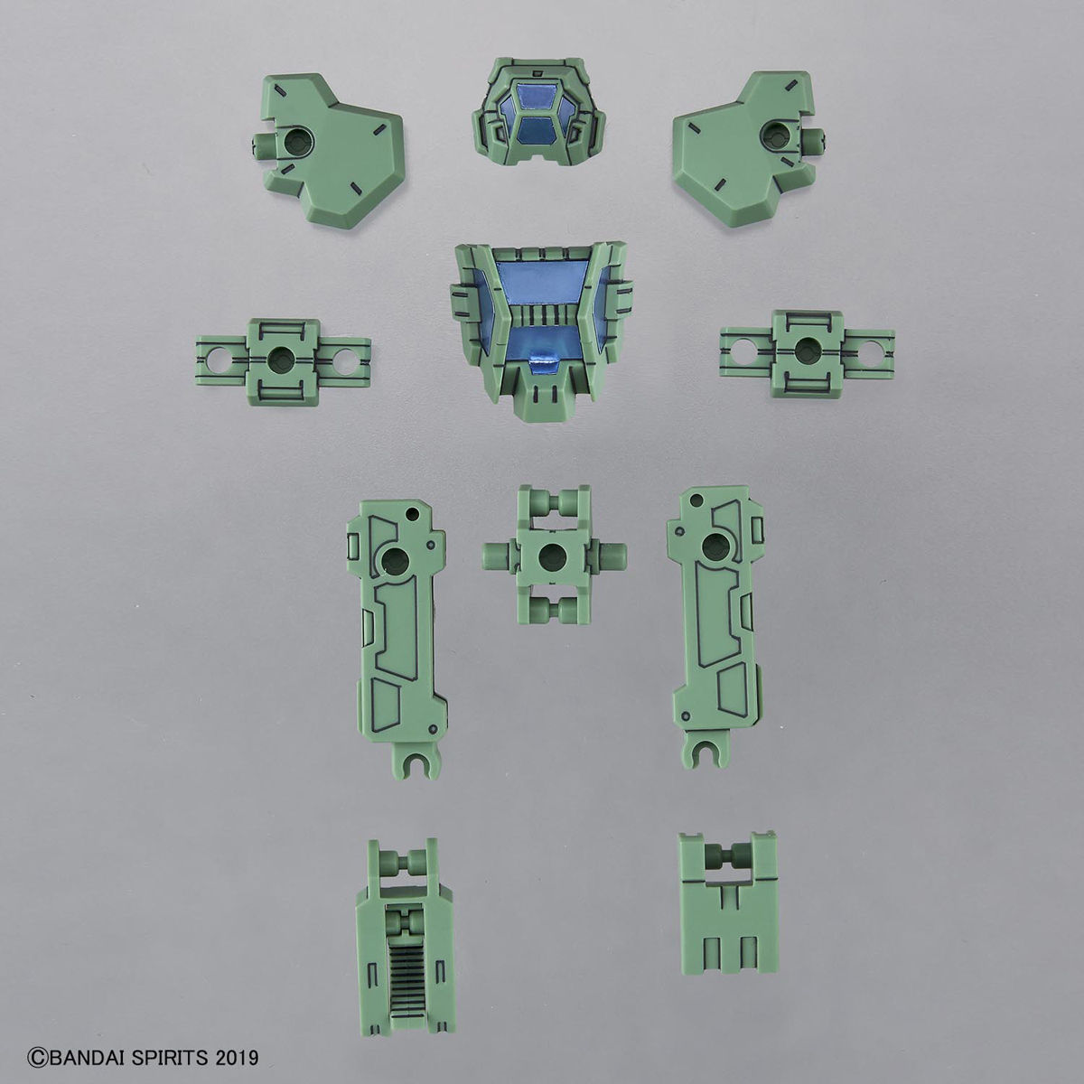 30MM 1/144 Option Armor for Special Operation (Rabiot Exclusive/Light Green)