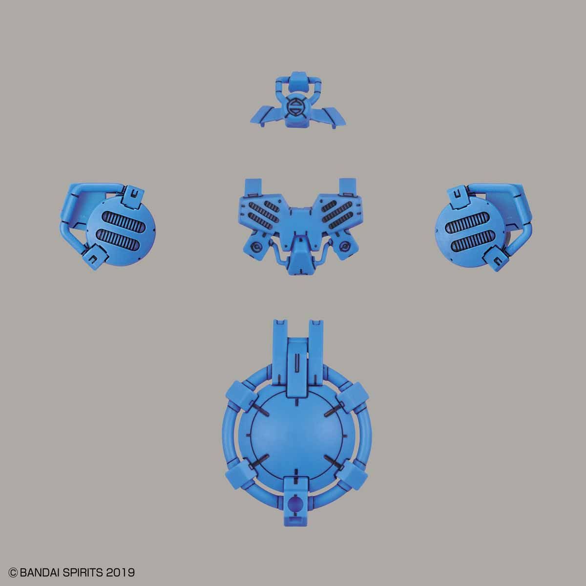 30MM 1/144 Option Armor for Special Squad (Portanova Exclusive/Light Blue)