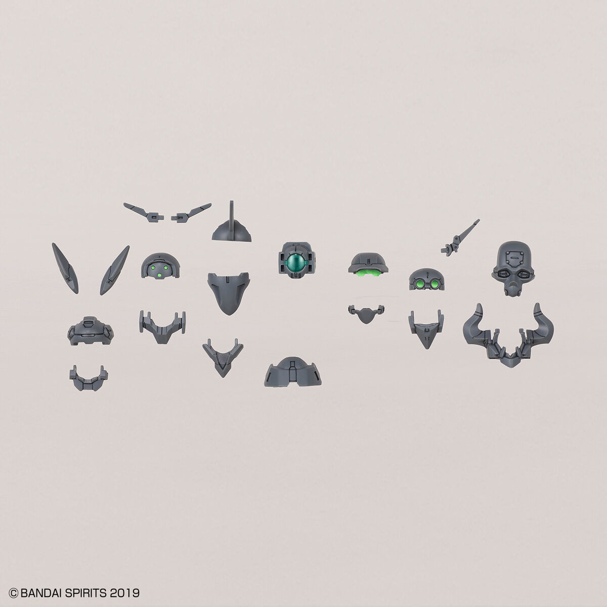 30MM 1/144 Option Parts Set 7 (Customize Heads B)