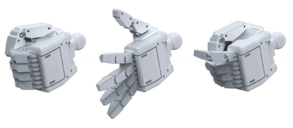 BPHD MS Hand 01 (1/144/Federation)
