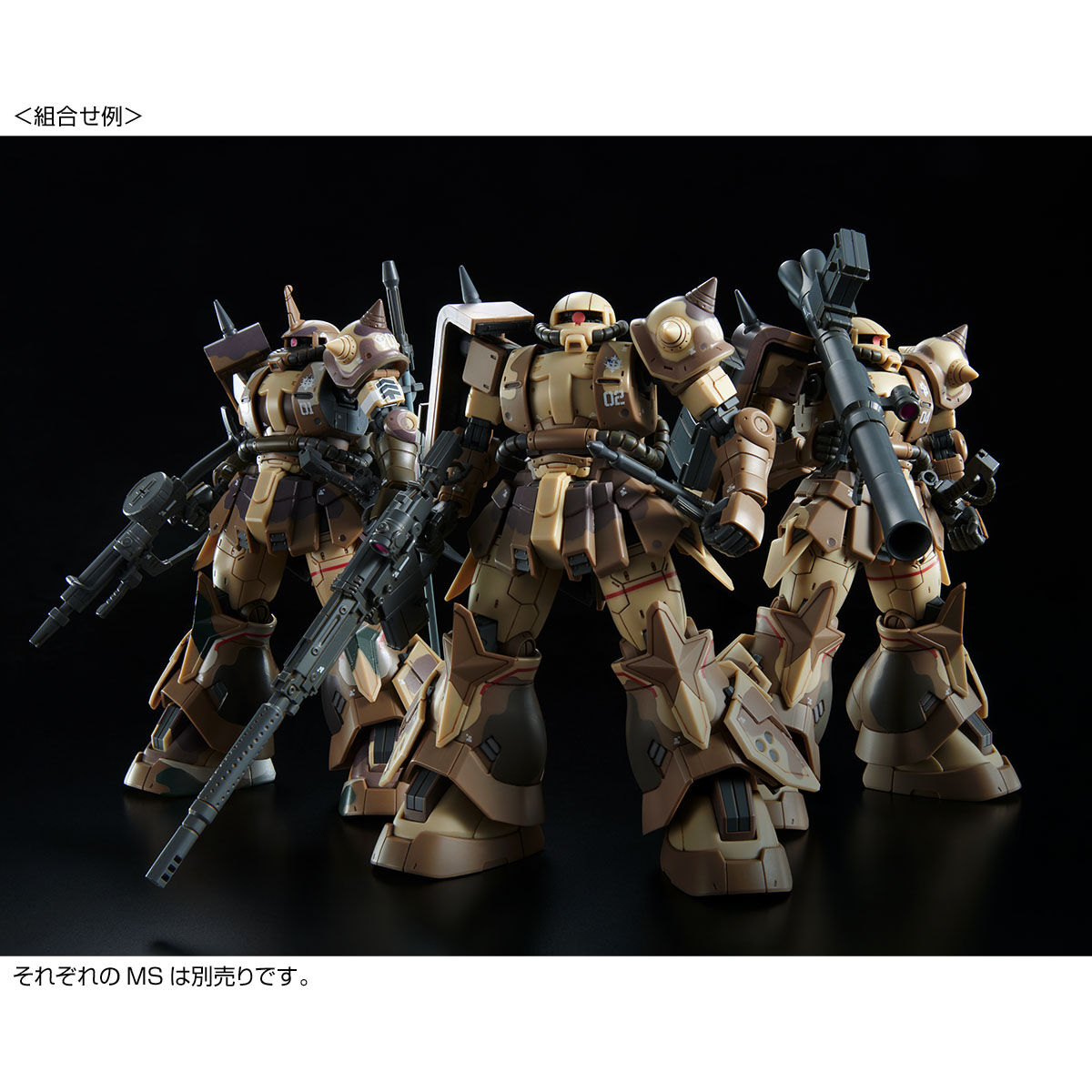 MS-06GD Zaku High Mobility (Surface Type) (Wald) box