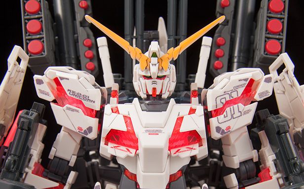 RX-0 Full Armor Unicorn Gundam (Destroy Mode) (Red Color Ver.) box