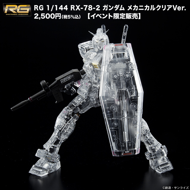 RX-78-2 Gundam (Mechanical Clear Ver.) box